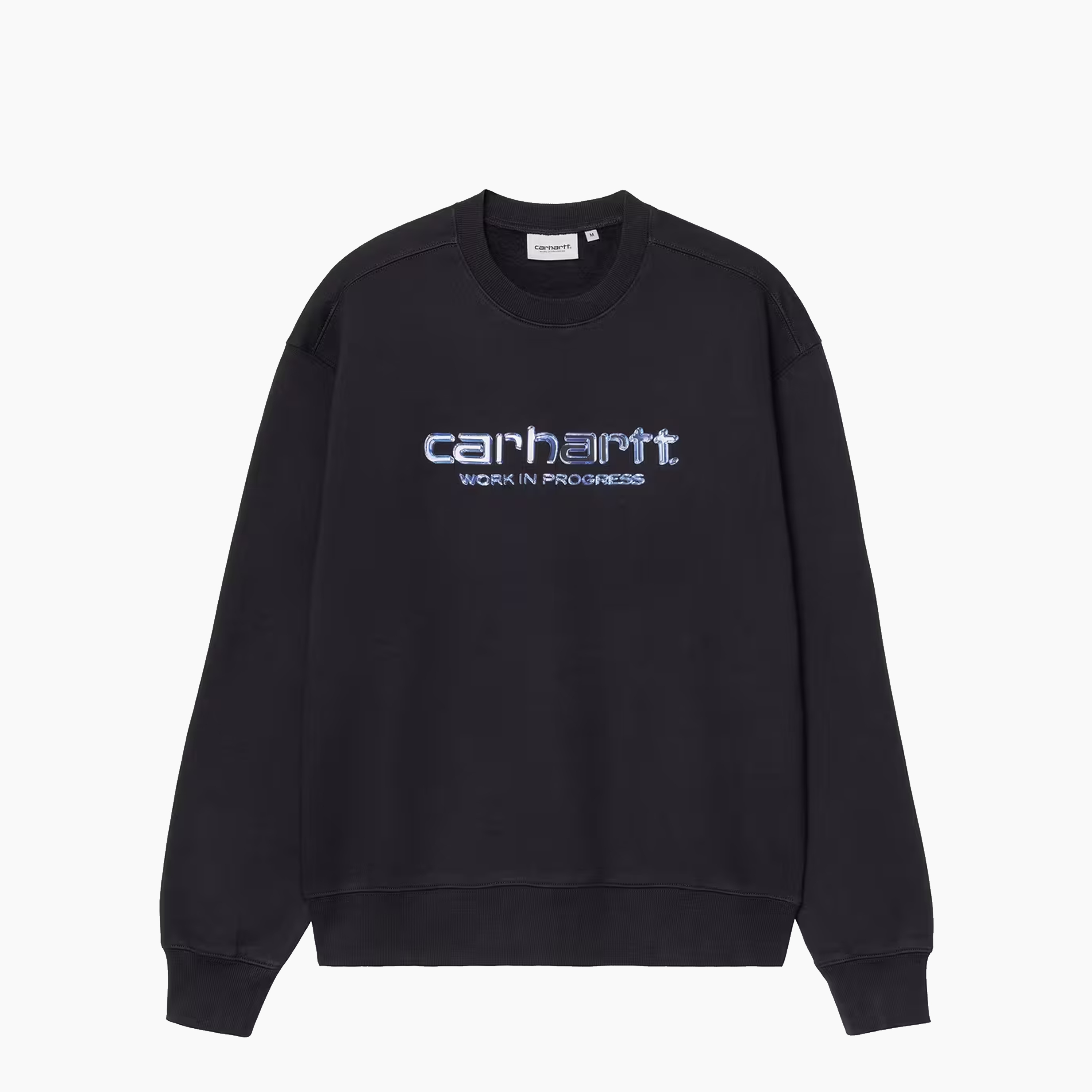 CARHARTT WIP SPLAR CHROME SWEAT DARK NAVY I035189-1C