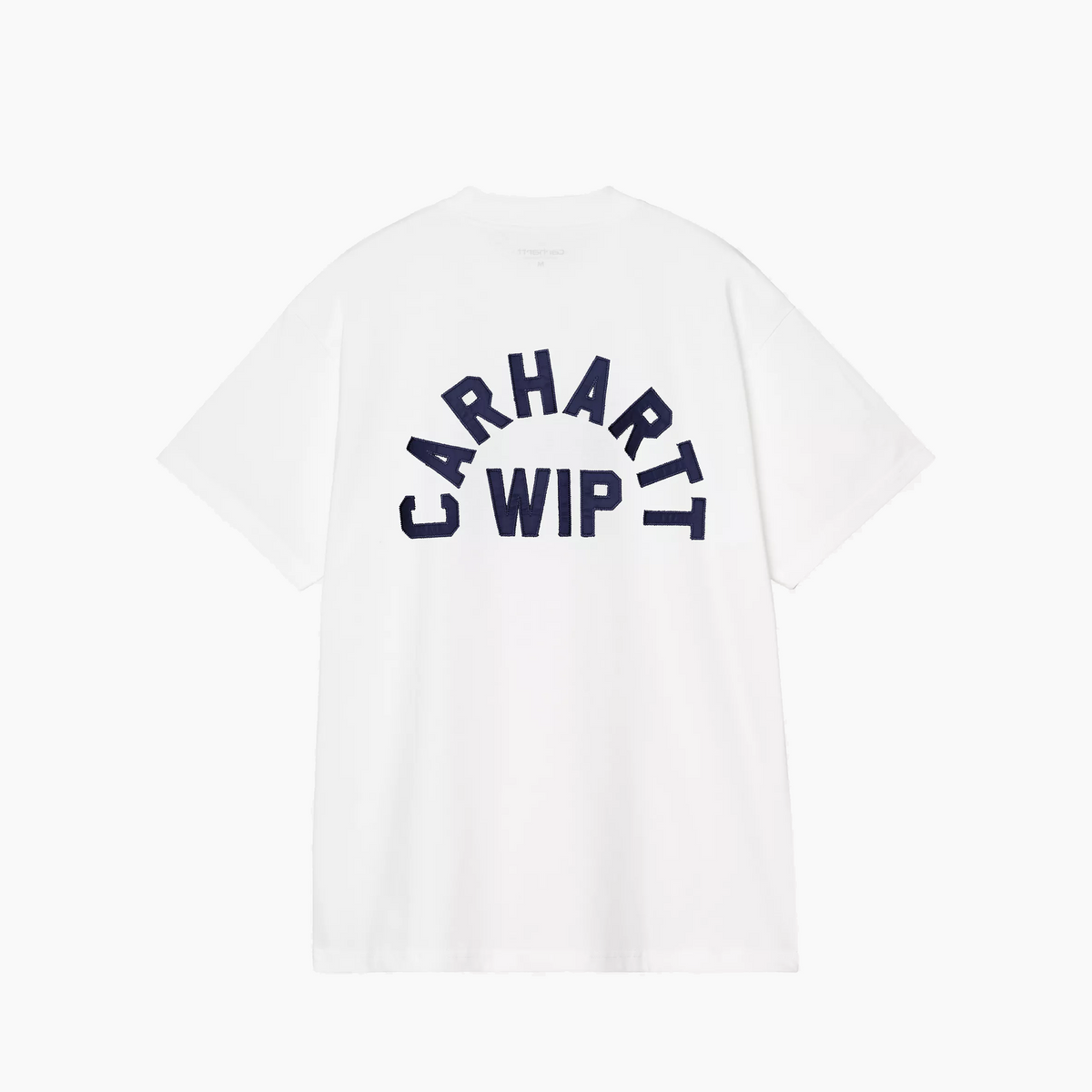 CARHARTT WIP S/S ARCH SCRIPT T-SHIRT WHITE / DARK NAVY I037255
