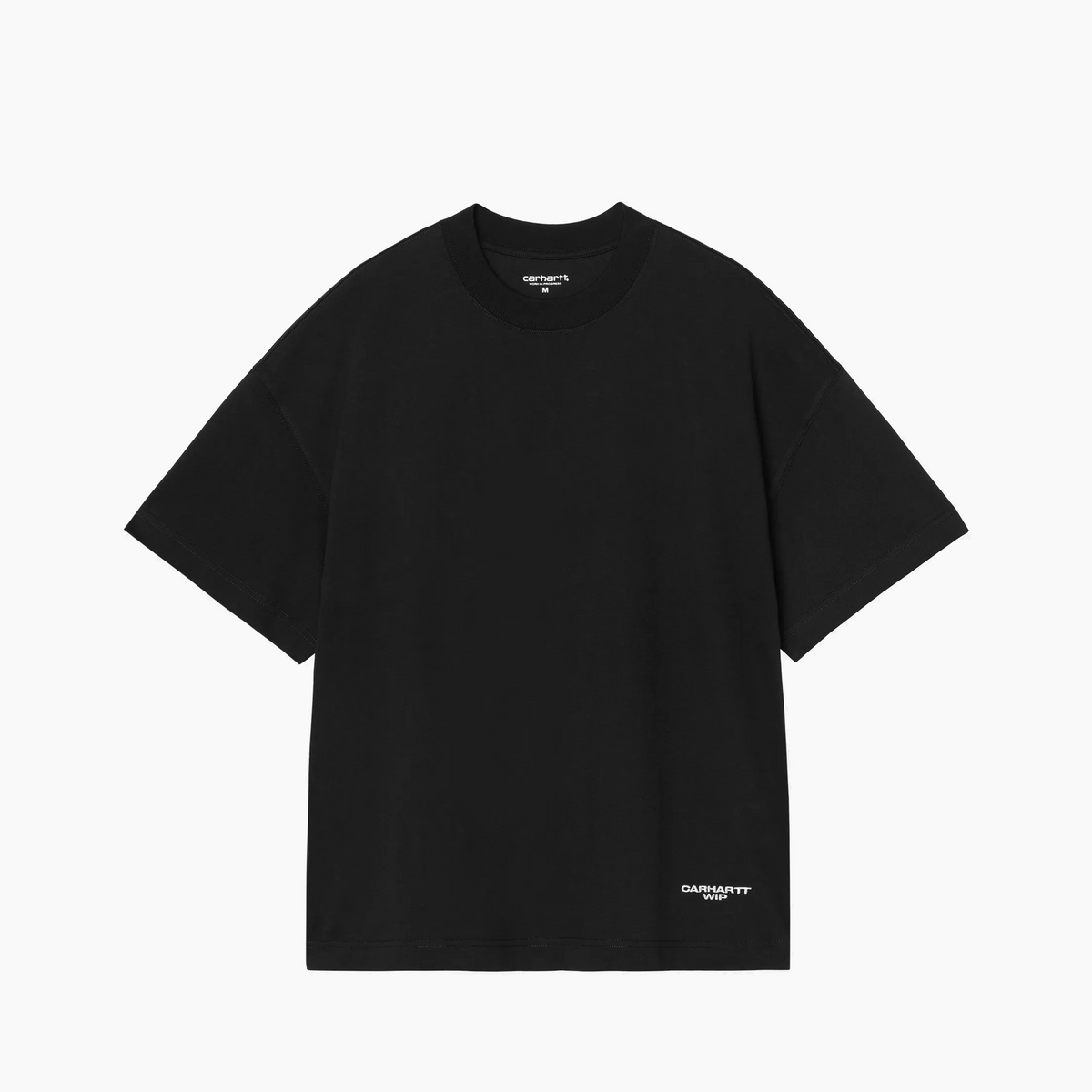 CARHARTT WIP S/S CHAPTER SCRIPT T-SHIRT BLACK / WHITE I037112