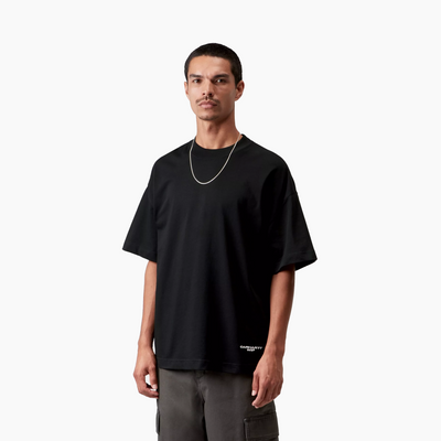 CARHARTT WIP S/S CHAPTER SCRIPT T-SHIRT BLACK / WHITE I037112
