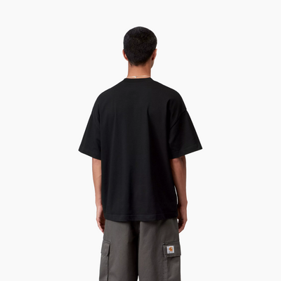 CARHARTT WIP S/S CHAPTER SCRIPT T-SHIRT BLACK / WHITE I037112