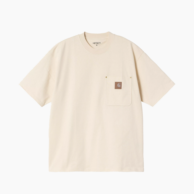 CARHARTT WIP S/S ELDON POCKET NATURAL I034365-05