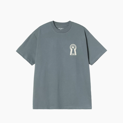 CARHARTT WIP S/S LOCKED T-SHIRT COZY BLUE I036230.3IT