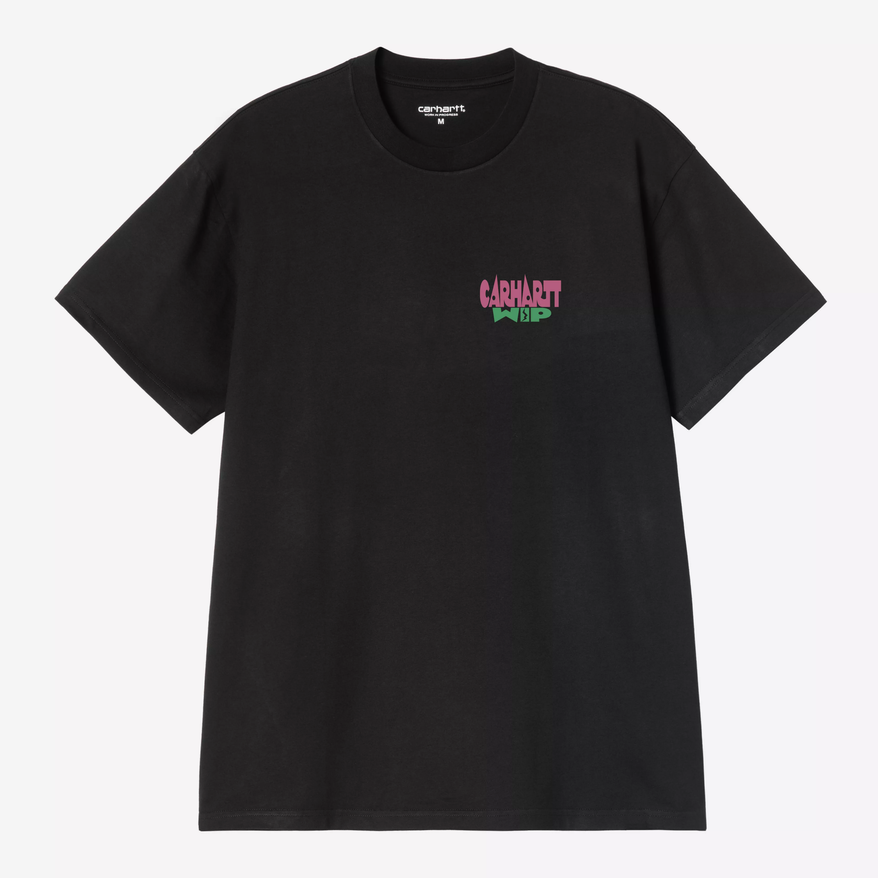 CARHARTT WIP S/S LUGGAGE LABEL T-SHIRT BLACK I036892.89