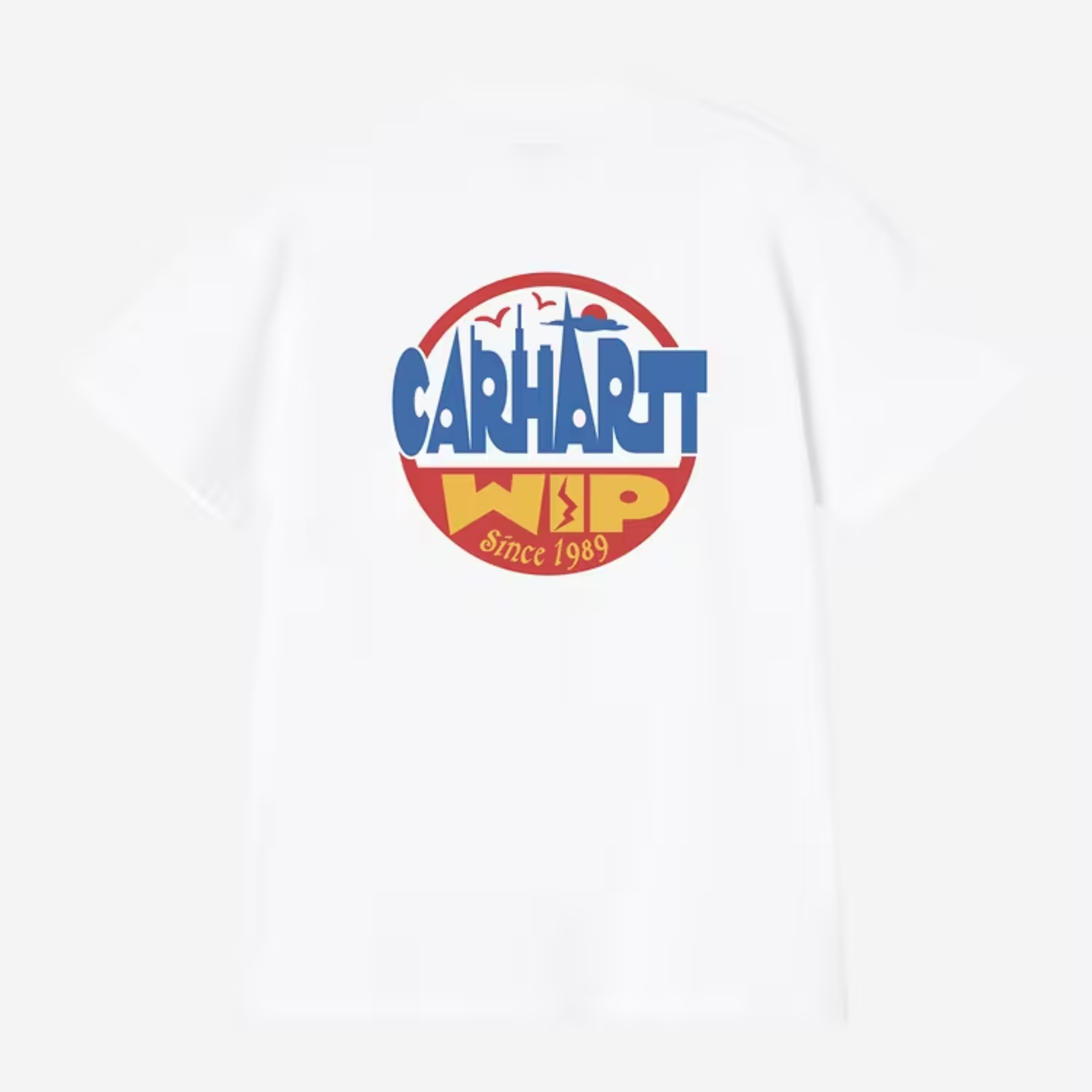 CARHARTT WIP S/S LUGGAGE LABEL T-SHIRT WHITE I036892.02