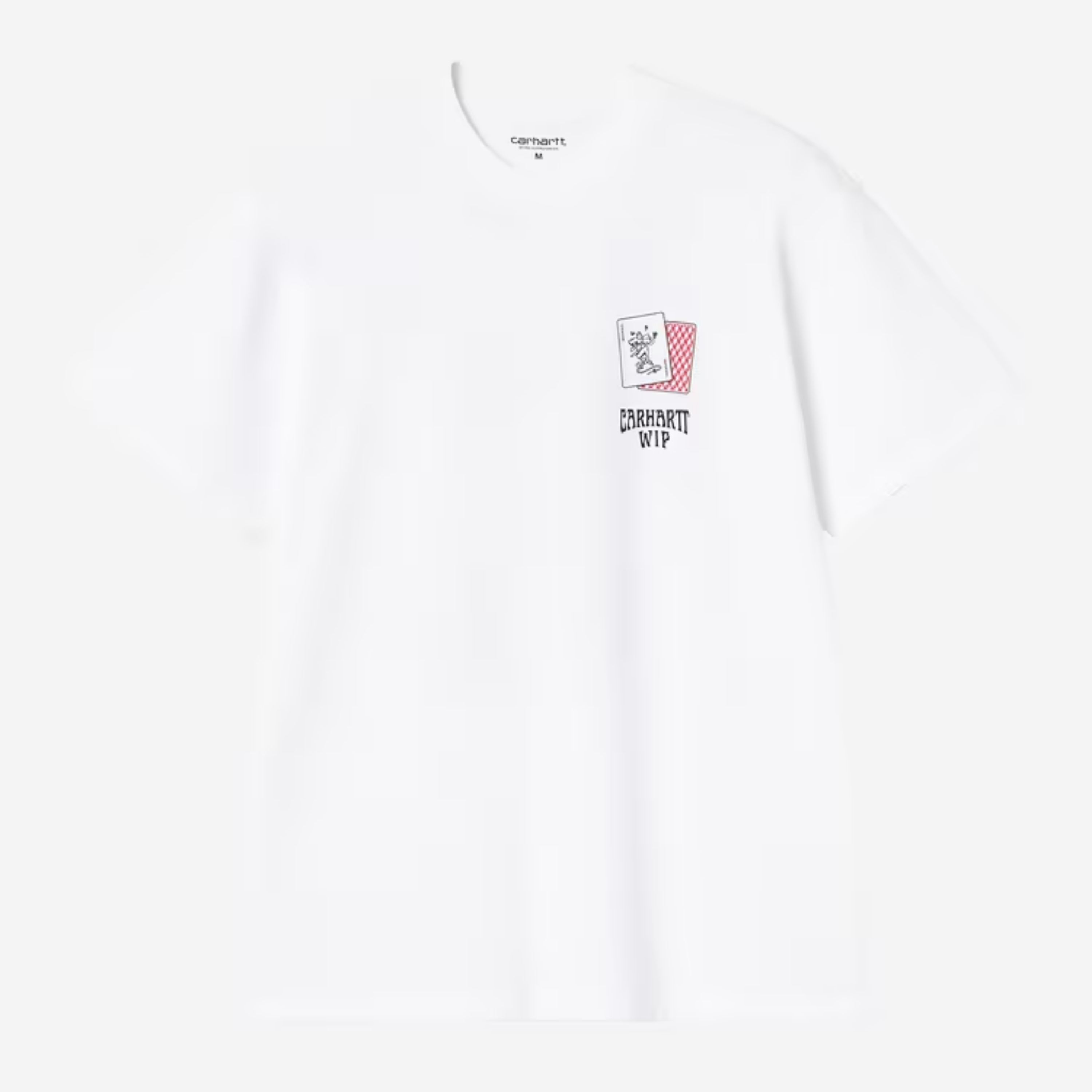 CARHARTT WIP S/S PLAYING CARD T-SHIRT WHITE I036895.02