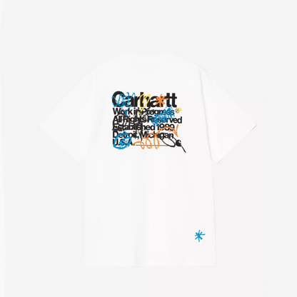 CARHARTT WIP S/S PRIMARY T-SHIRT WHITE I036238.02