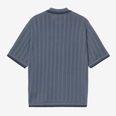 CARHARTT WIP S/S RAMSEY POLO VELVET BLUE I036168.3QH