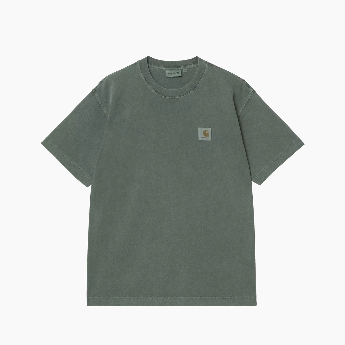 CARHARTT WIP S/S VISTA T-SHIRT DARK SCARAB GARMENT DYED I030780