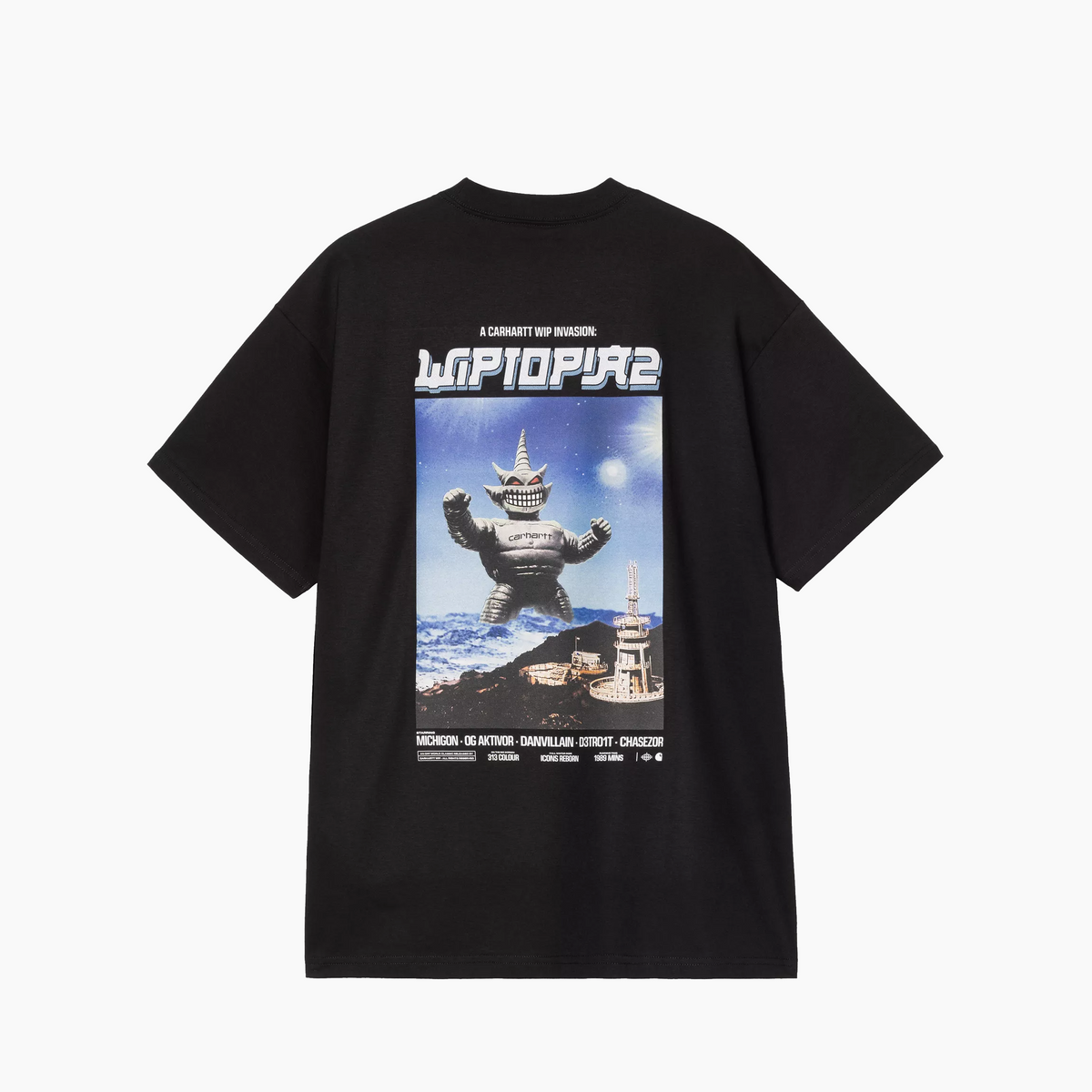 CARHARTT WIP S/S WIPTOPIA II T-SHIRT BLACK I037217