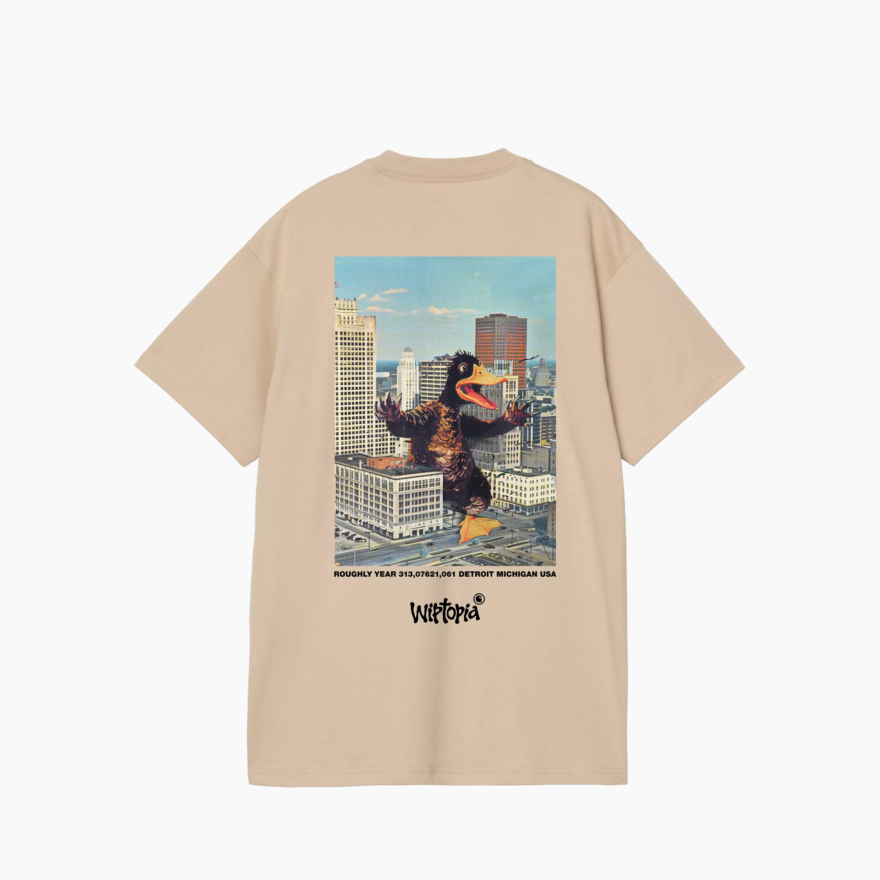 CARHARTT WIP S/S WIPTOPIA T-SHIRT WALL I035492-G1
