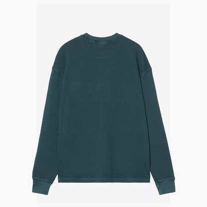 CARHARTT WIP VISTA LS WAFFLE T-SHIRT GREEN I035304-0AU