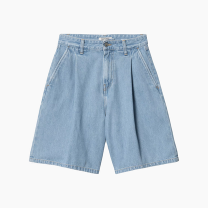 CARHARTT WIP W ALTA SHORT BLUE STONE BLEACHED I033345.01