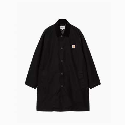 CARHARTT WIP CAPPOTTO WEBSTER NERO RINFORZATO I035618-00E