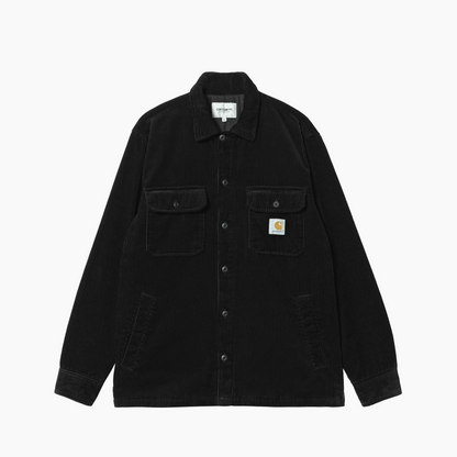 CARHARTT WIP WHITSOME SHIRT JAC BLACK I028827-89