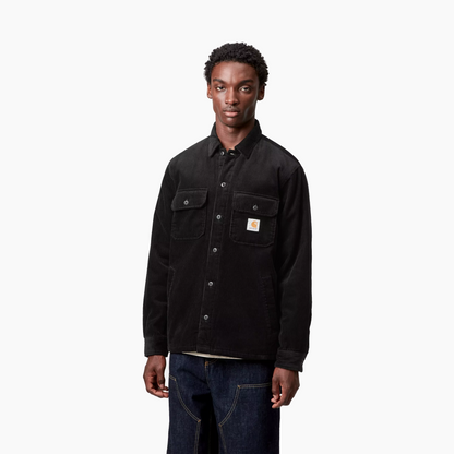 CARHARTT WIP WHITSOME SHIRT JAC BLACK I028827-89