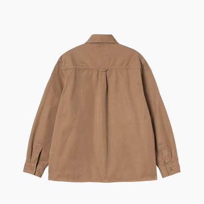 CARHARTT WIP W KELLY SHIRT JAC PEANUT RINSED I036320-2FS