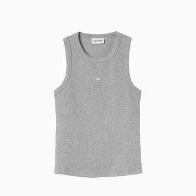CARHARTT WIP W PHILIPS A-SHIRT GREY HEATHER I034624.V6