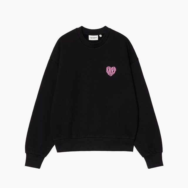 CARHARTT WIP W PRODUCTIONS SWEAT BLACK I034419-89X