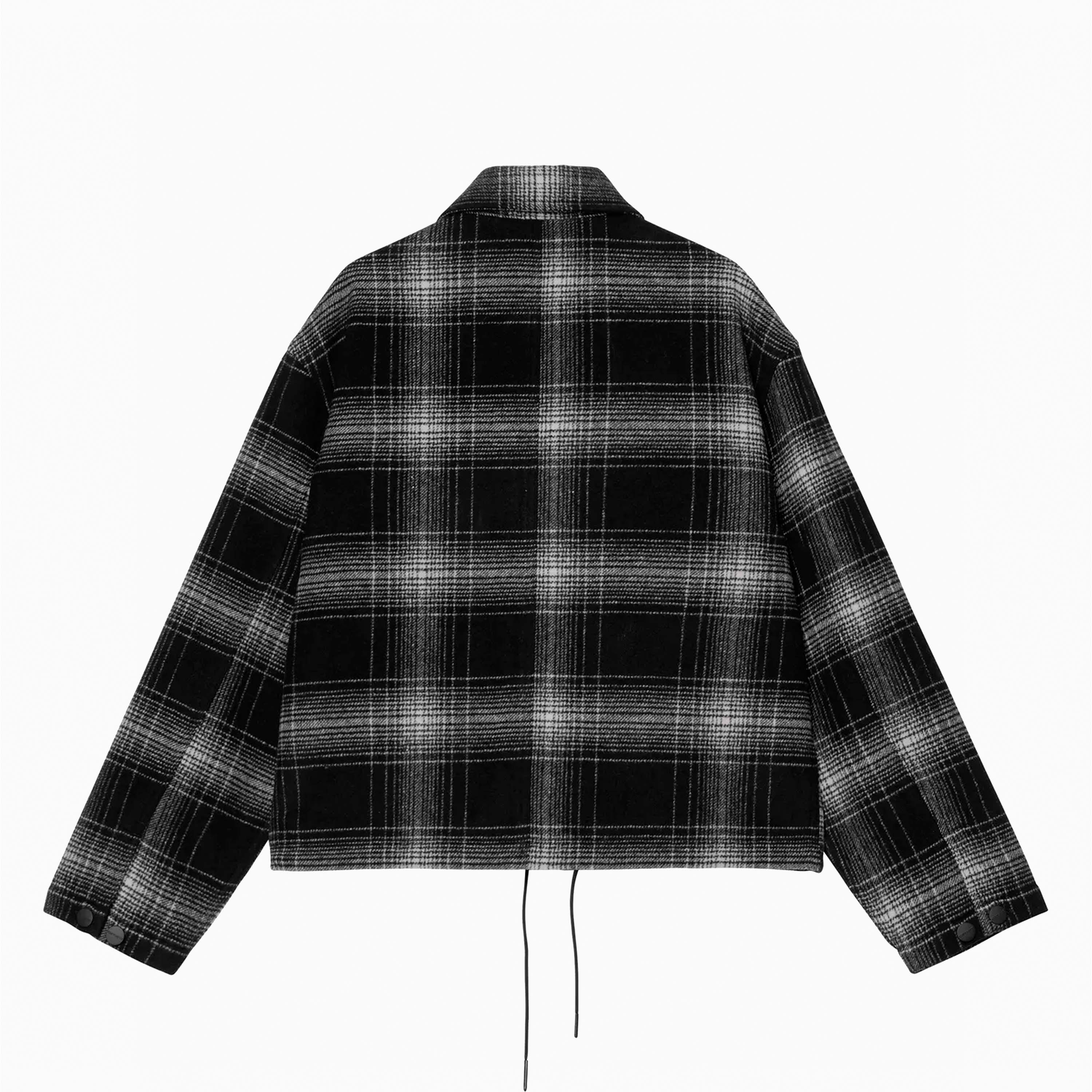 CARHARTT WIP CHEMISE W' BRENNAN JAC NOIR & WAX I035519-34J