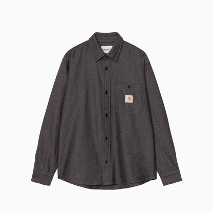 CARHARTT WIP EDGAR SHIRT BLACK I035335-K02