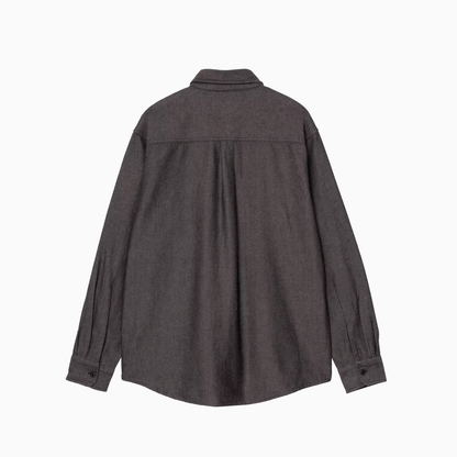 CARHARTT WIP EDGAR SHIRT BLACK I035335-K02