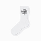 CARHARTT WIP ABLAZE SOCKS WHITE & BLACK - I033645