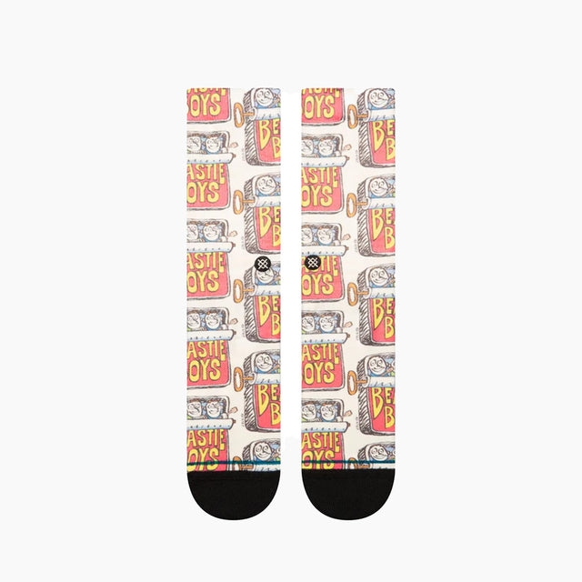 STANCE CANNED CREW SOCKS OFF WHITE & MULTICOLOR - A555D23