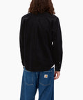 Camisa Carhartt Hombre | La camisa L/S Madison Cord Shirt se ha confeccionado con una gruesa pana de algodón de ocho wales y la prenda se ha sometido a un lavado. Tiene el cuello abotonado y un discreto logotipo bordado de la C en el lado izquierdo del pecho pone el toque final.