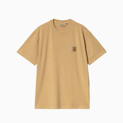 CARHARTT WIP NELSON T-SHIRT BOURBON GARMENT DYED - I029949