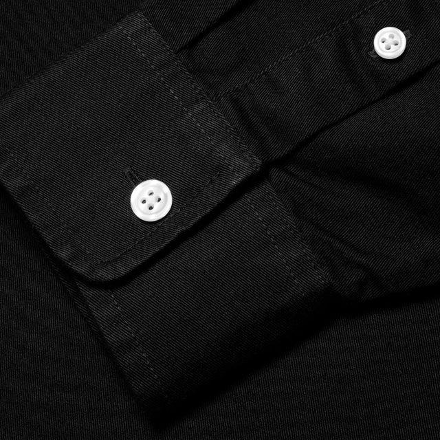 CARHARTT WIP MADISON SHIRT BLACK & WAX - I023339