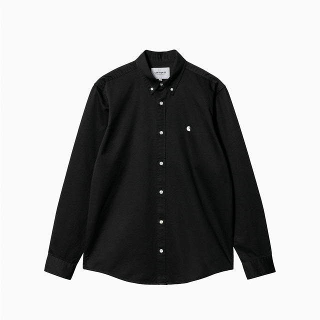 CARHARTT WIP MADISON CHEMISE NOIR & CIRE - I023339";;"