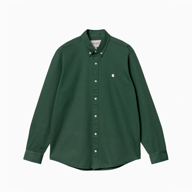 CARHARTT WIP MADISON SHIRT SYCAMORE TREE & WAX - I023339