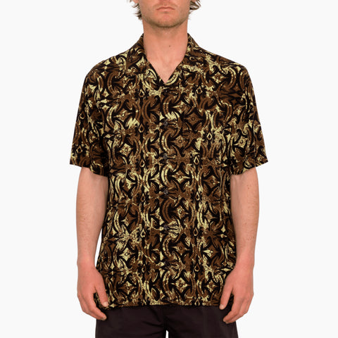 VOLCOM BOLD MOVES SS SHIRT GINGER BROWN - A0412404