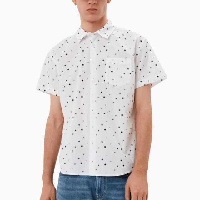 OBEY CLOTHING BURST WOVEN SS SHIRT WHITE - 181210336