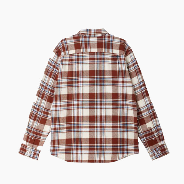 OBEY CLOTHING ARLO WOVEN LS SHIRT UNBLEACHED - 181200360