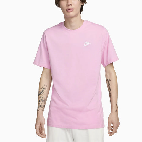 NIKE SPORTSWEAR CLUB T-SHIRT PINK RISE - AR4997