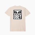 Obey Camisetas para Hombre - Consigue un estilo único con la camiseta Eyes Icon II T-Shirt en color crema. Hecha de algodón y poliéster, esta camiseta presenta estampados gráficos y un corte box fit para un look moderno y cómodo. Su peso pesado asegura una durabilidad que te acompañará en todas tus aventuras.