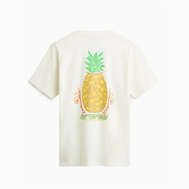 VANS PINEAPPLE SKULL T-SHIRT BEIGE - VN000G5HFS81