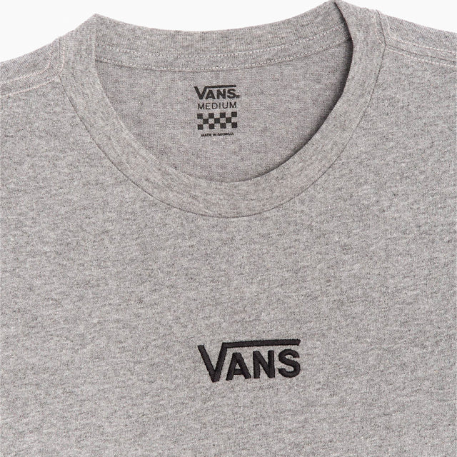 VANS CENTER VEE T-SHIRT DRESS GREY & BLACK - VN0A4RU202F