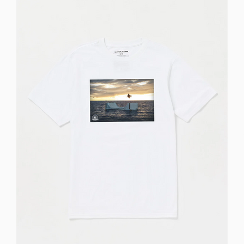 VOLCOM TTT POSTER T-SHIRT WHITE - A3522453