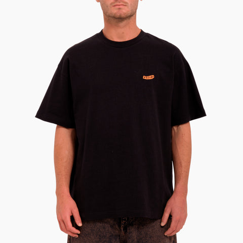 VOLCOM PISTOL STONE LSE SS T-SHIRT BLACK - A4332308