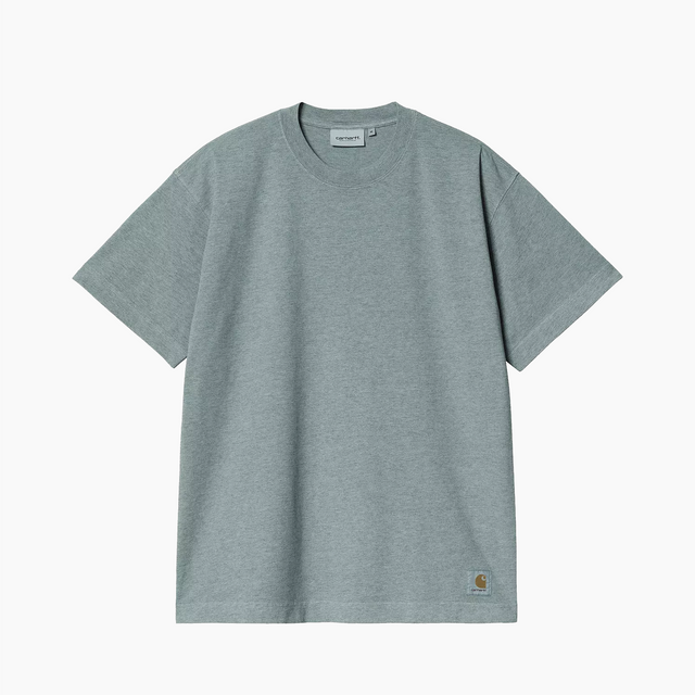 CARHARTT WIP CASPIAN T-SHIRT CLAY BLUE HEATHER - I034485-2R3