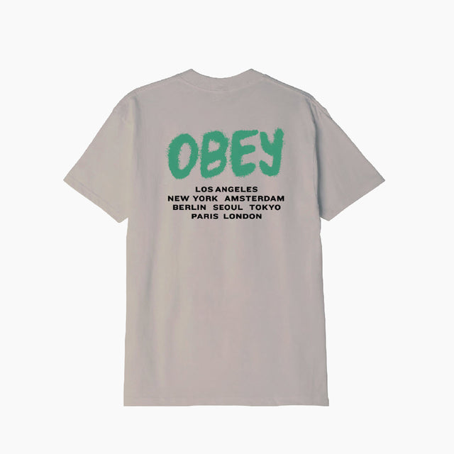 OBEY CLOTHING CITY SPRAY PIGMENT SILVER GREY - 163813671E