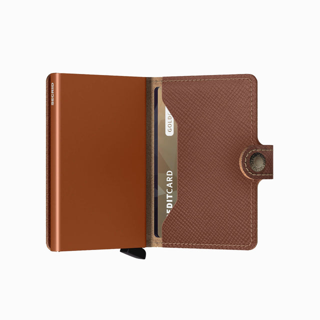 SECRID MINIWALLET SAFFIANO CARAMEL