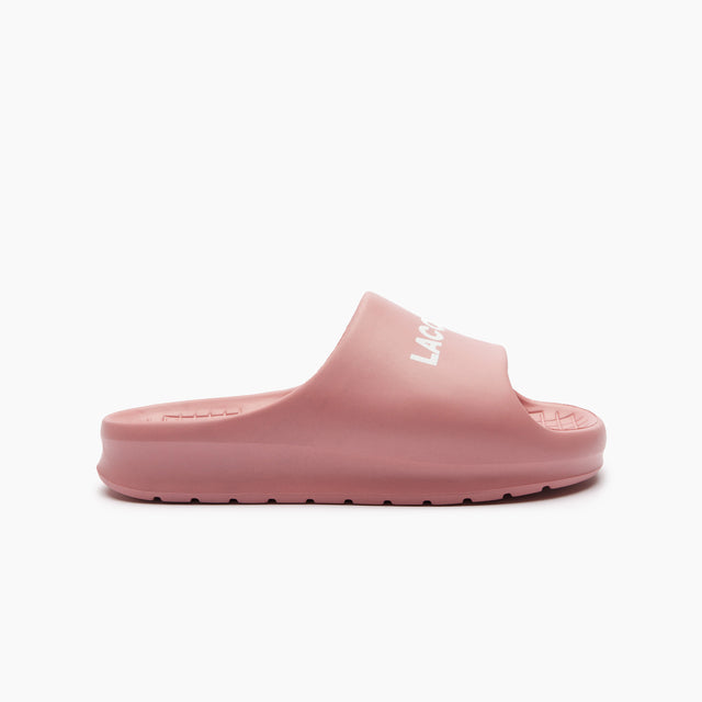LACOSTE SERVE SLIDE 2.0 SYNTHETIC PINK & WHITE - 47CFA0020
