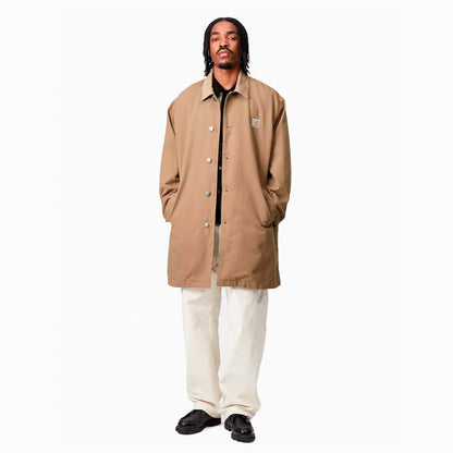 CARHARTT WIP CAPPOTTO WEBSTER IN PELLE RINFORZATO I035618-3AF