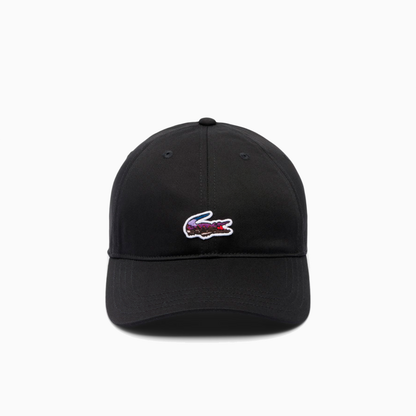 LACOSTE CAP LANDSCAPE LOGO BLACK RK6055-031