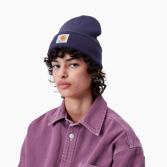 CARHARTT WIP SHORT WATCH HAT AURA - I017326-2BZ