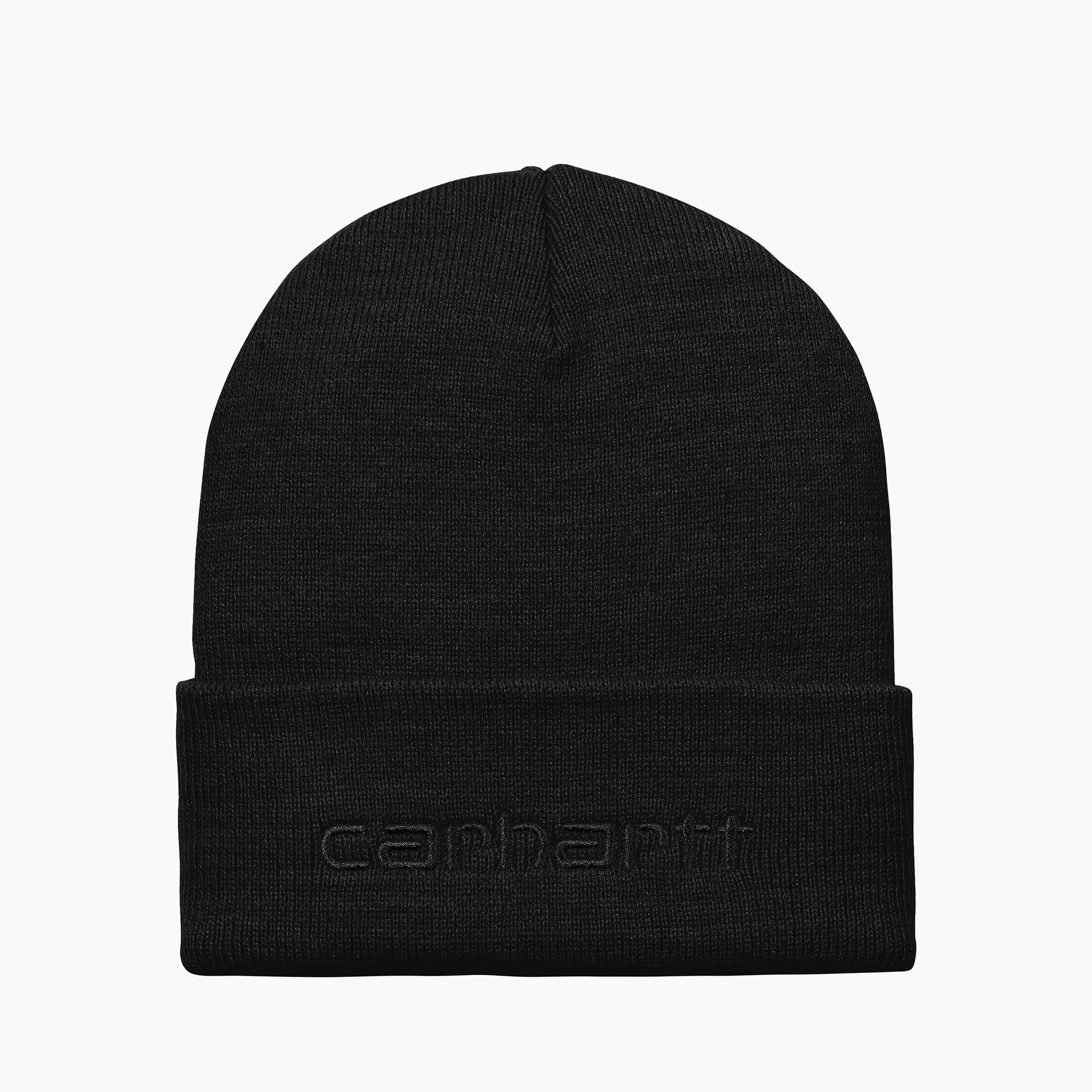 CARHARTT WIP SCRIPT BEANIE FULL BLACK - I030884-00E